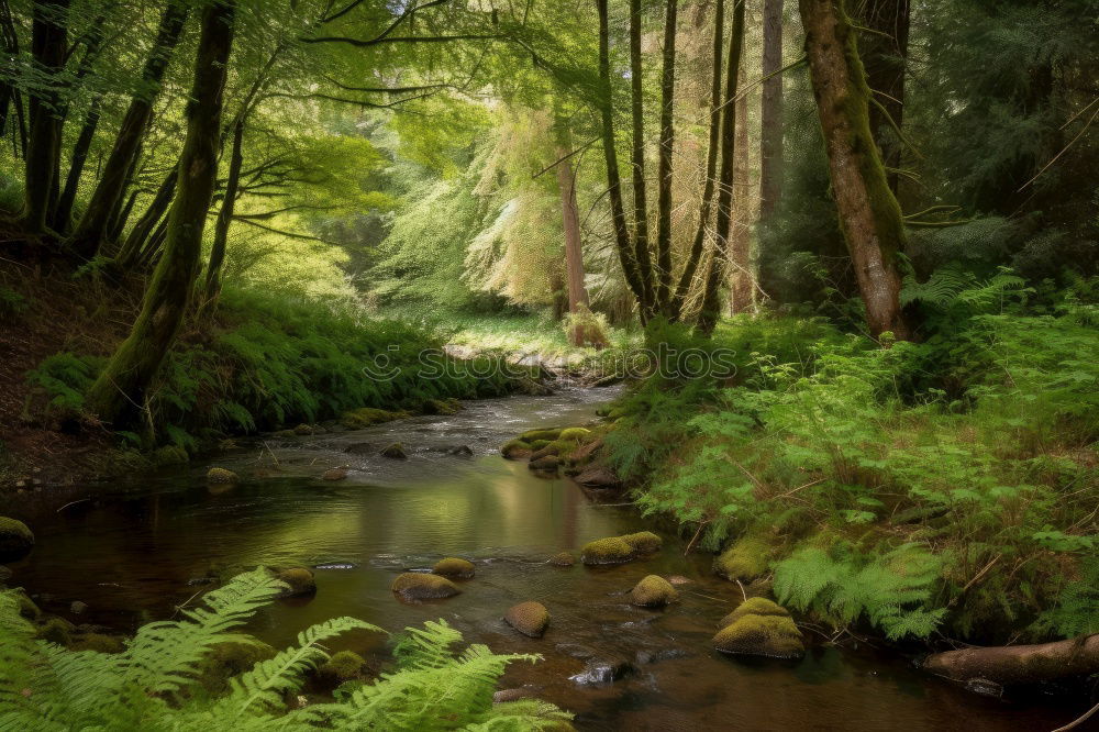 Similar – Big rock with moss growing