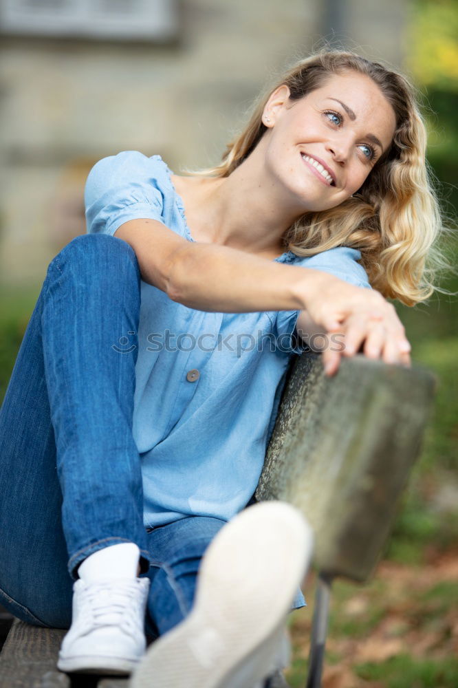 Similar – Image, Stock Photo Home Feminine Young woman