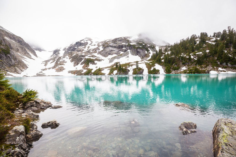 Similar – Image, Stock Photo Lagoon on the mountain