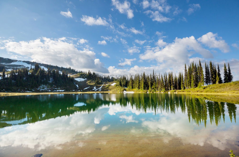 Similar – Island in the lake Lake