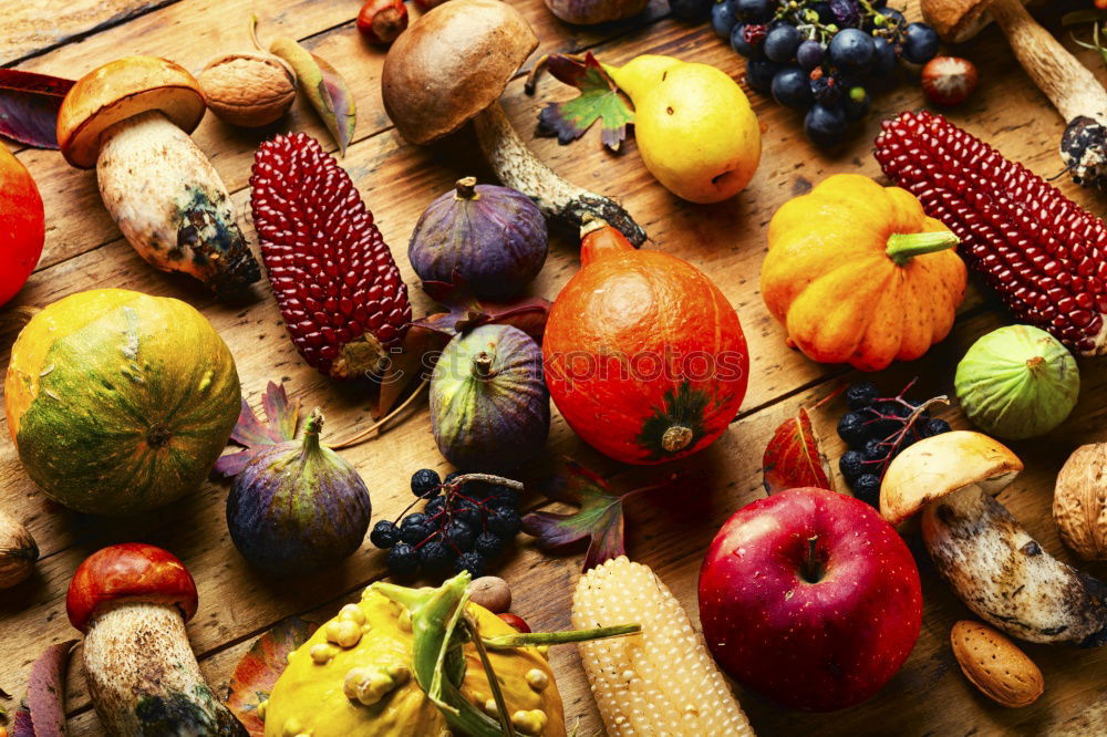 Similar – Image, Stock Photo Halloween Pumpkin Food