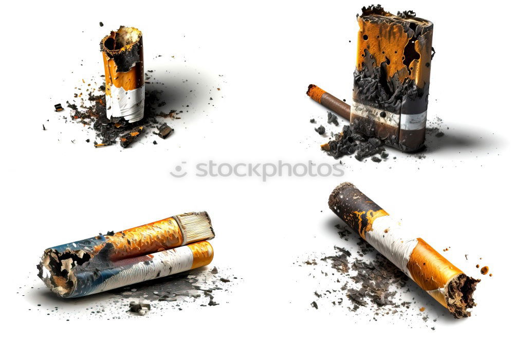 Similar – Image, Stock Photo butt stump Cigarette