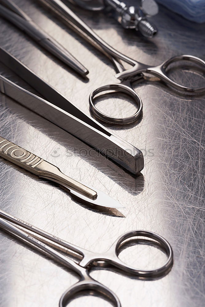 Similar – Image, Stock Photo Set of professional barber scissors