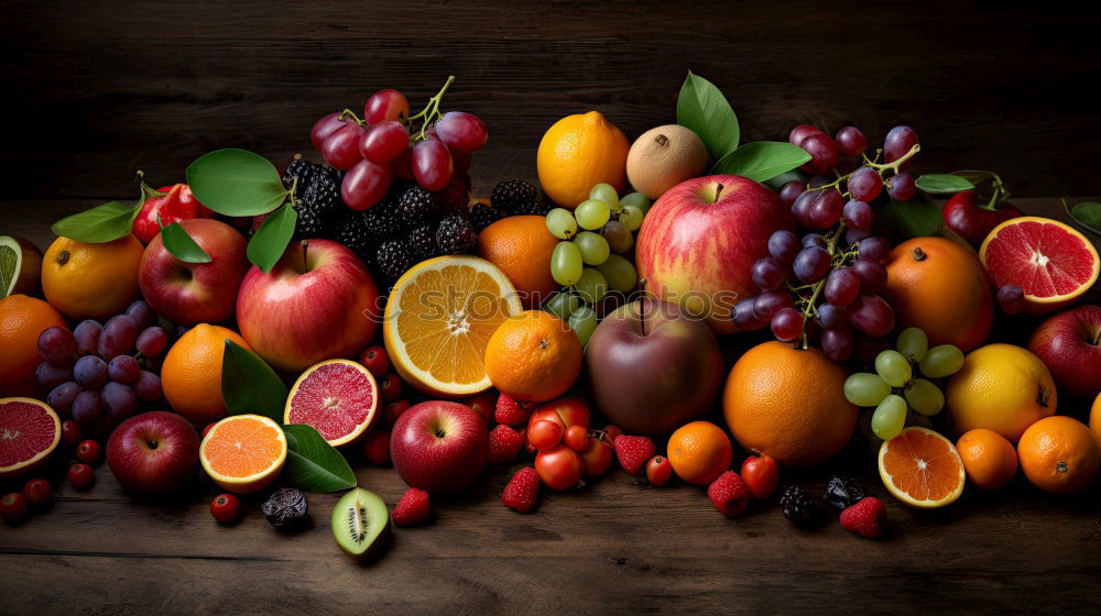 Similar – Image, Stock Photo Fresh oranges in an old wooden box