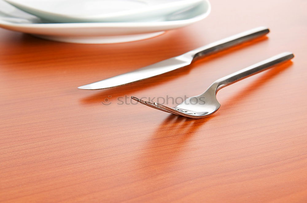 Similar – Image, Stock Photo after dinner Plate Table