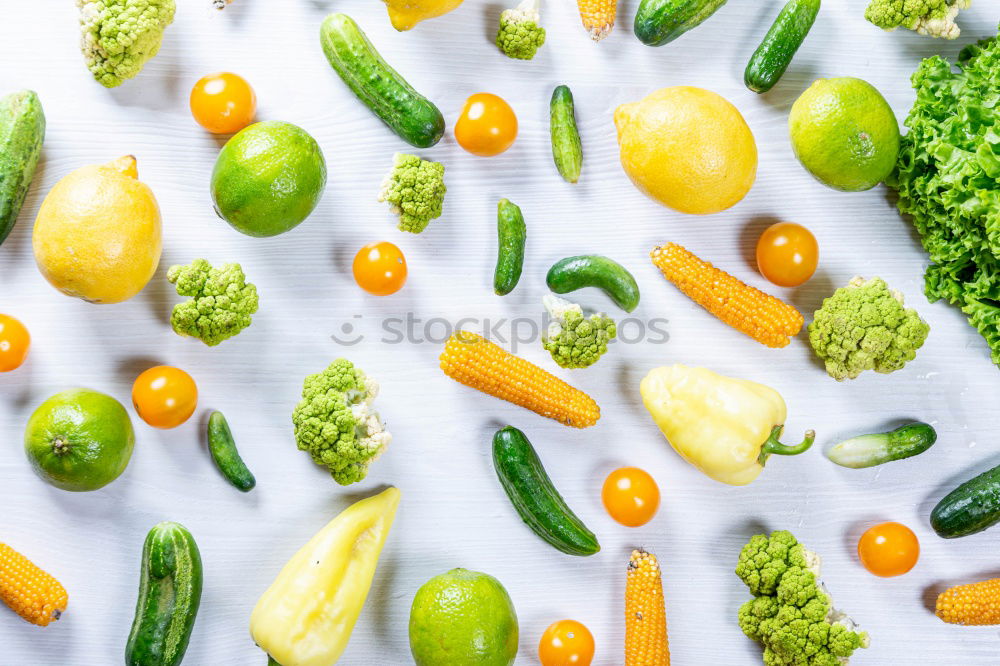 Similar – Pickled cucumbers made of home garden vegetables and herbs