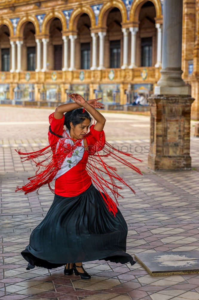 traditional indian woman dancing