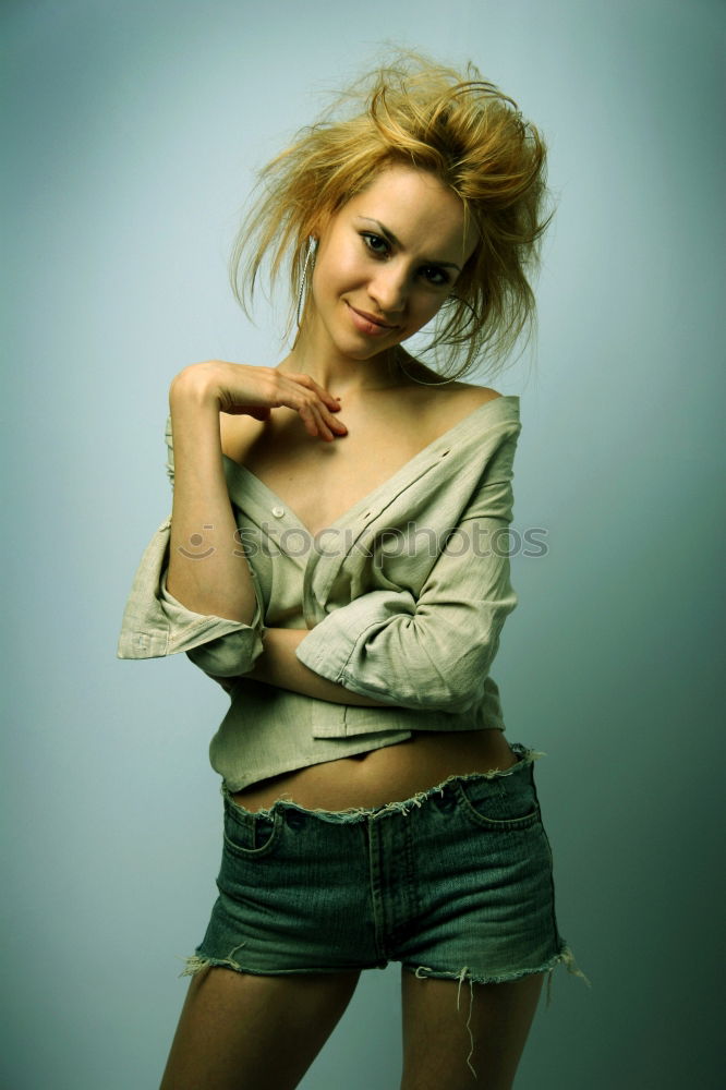 Similar – Foto Bild nadin*2 Frau Model Gürtel