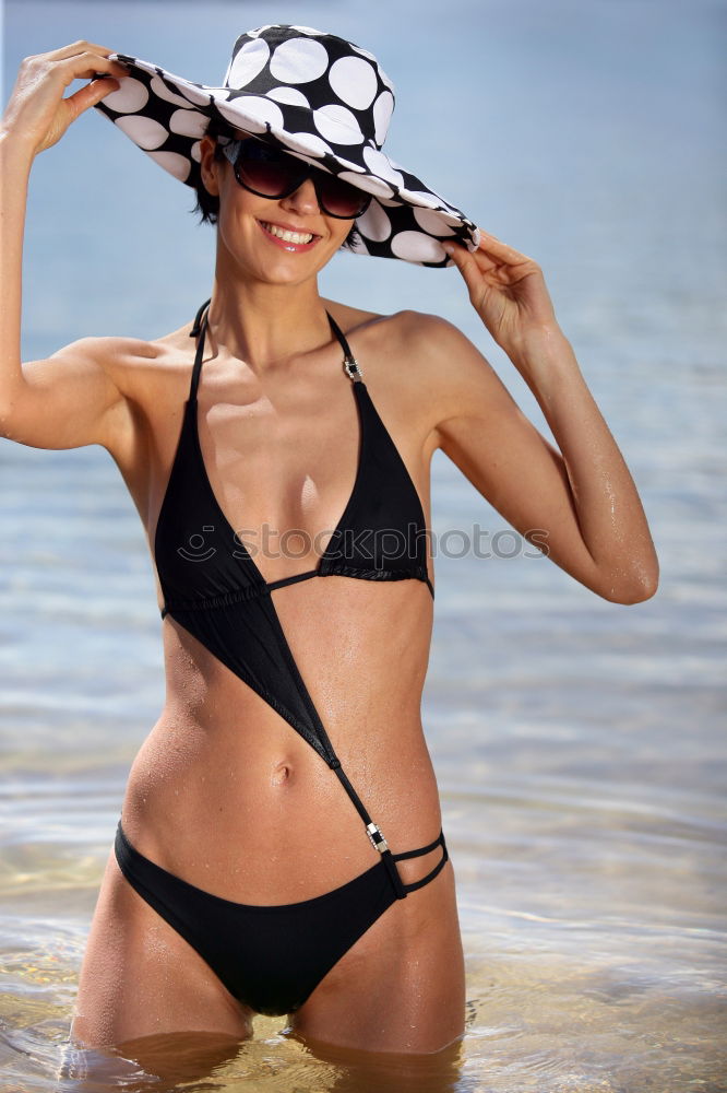 Similar – Image, Stock Photo Girl at Bavaro Beaches in Punta Cana, Dominican Republic