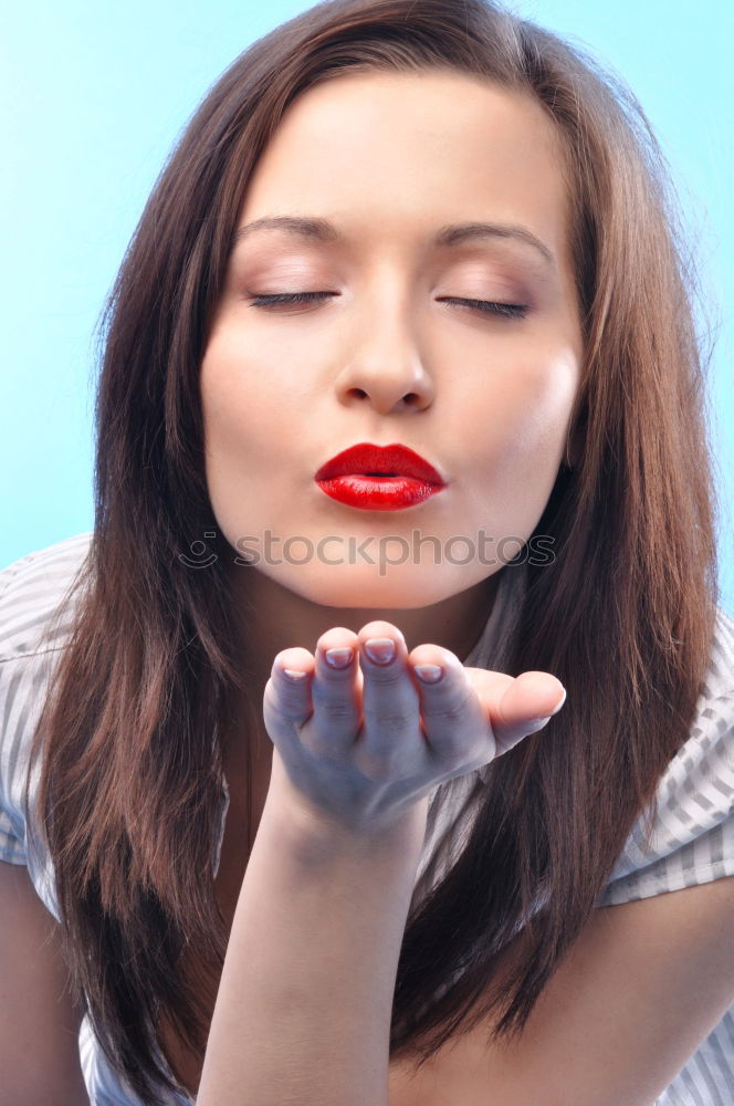 Similar – Image, Stock Photo . Feminine Woman Adults 1