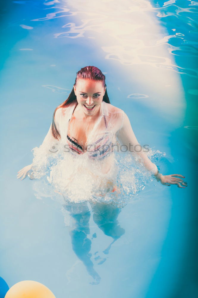 Similar – Image, Stock Photo pool diva Lifestyle