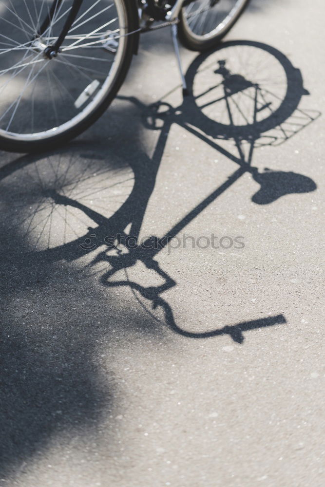 Similar – Image, Stock Photo Classic Holland bike in beige with saddle cover in front of a matching house wall in Cologne on the Rhine in North Rhine-Westphalia