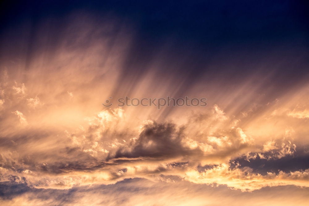 Similar – Image, Stock Photo Picturesque view of sun above ocean