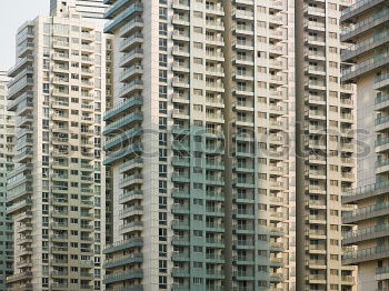 Similar – Image, Stock Photo Big flat-box buildings in Hong Kong, China