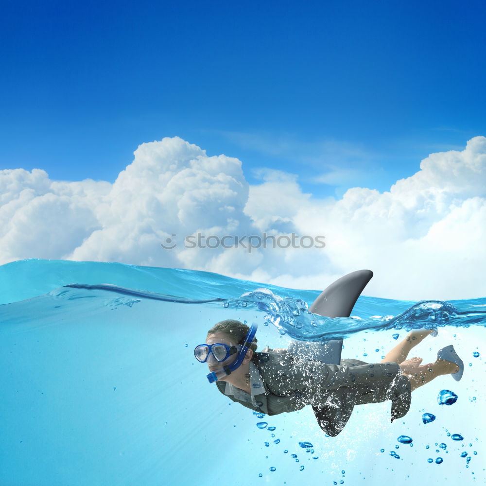 Similar – Image, Stock Photo dive Leisure and hobbies