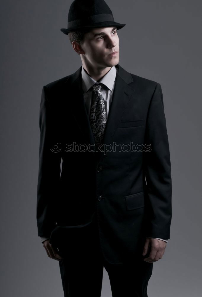 Similar – Image, Stock Photo Bridegroom IV Masculine