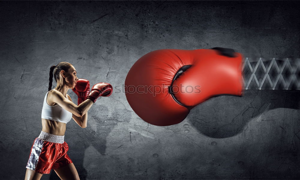 Similar – Image, Stock Photo very old black boxing gloves