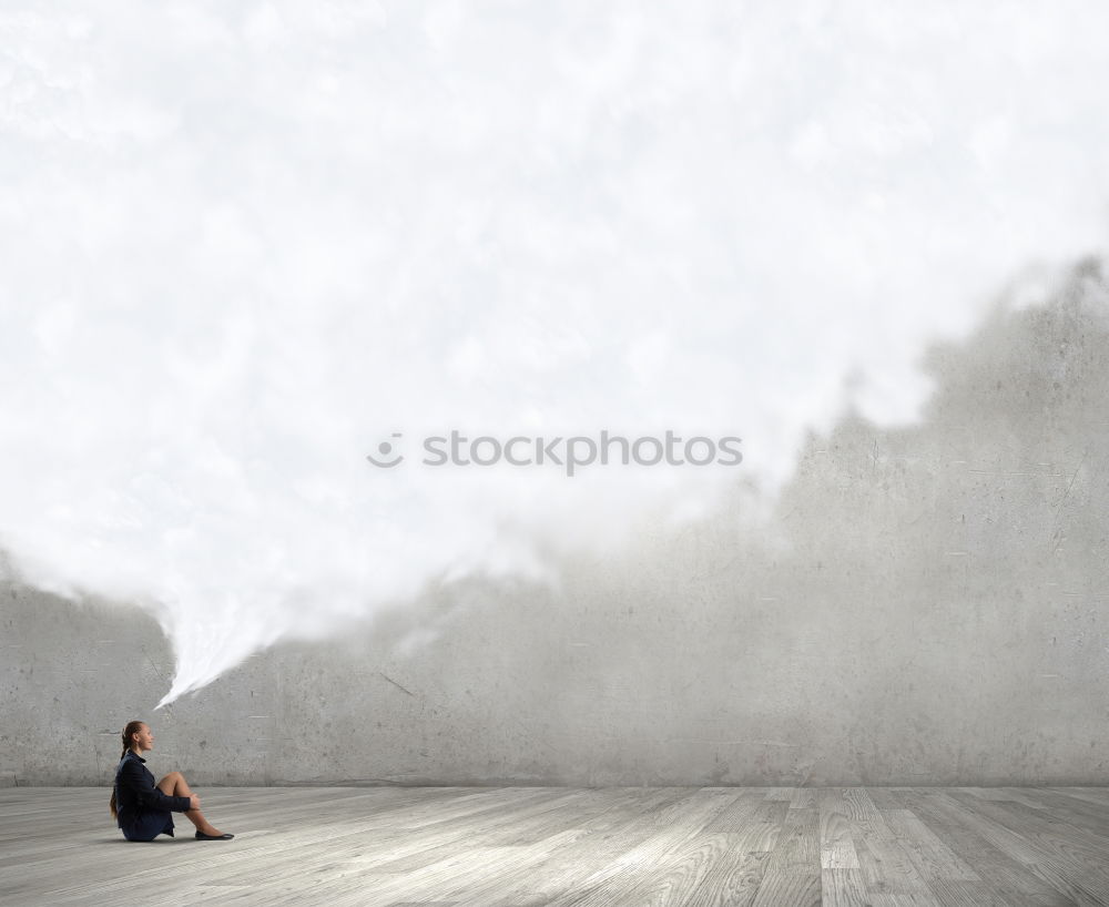 Similar – Image, Stock Photo big white stairs, with me