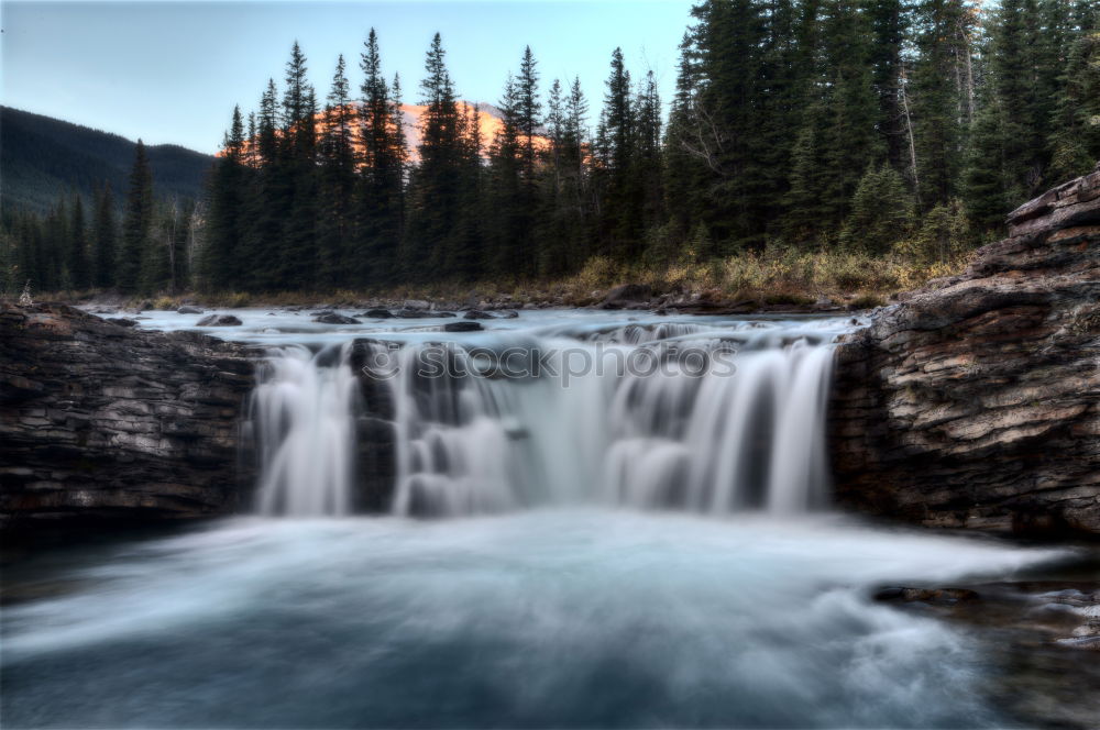 Similar – #Canada/River with obstacles