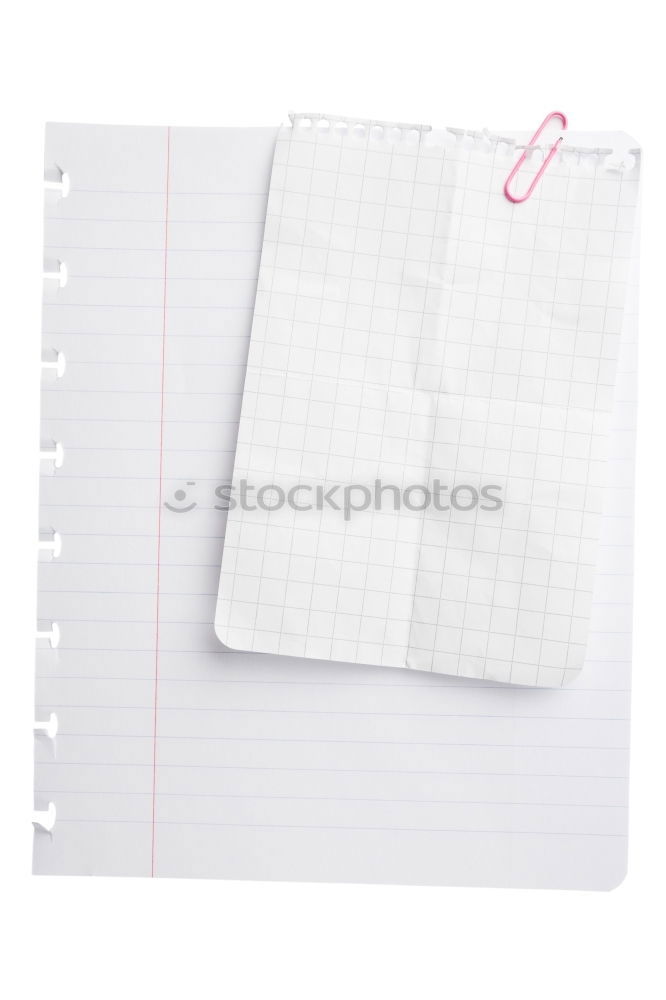 Similar – Image, Stock Photo empty open notebook in a cell and a female hand