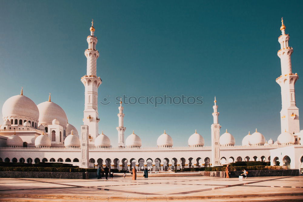 Similar – Outside Sheikh Zayid Mosque Abu Dhabi at sunset