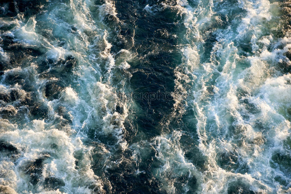 Similar – Image, Stock Photo The Wave at the Abyss