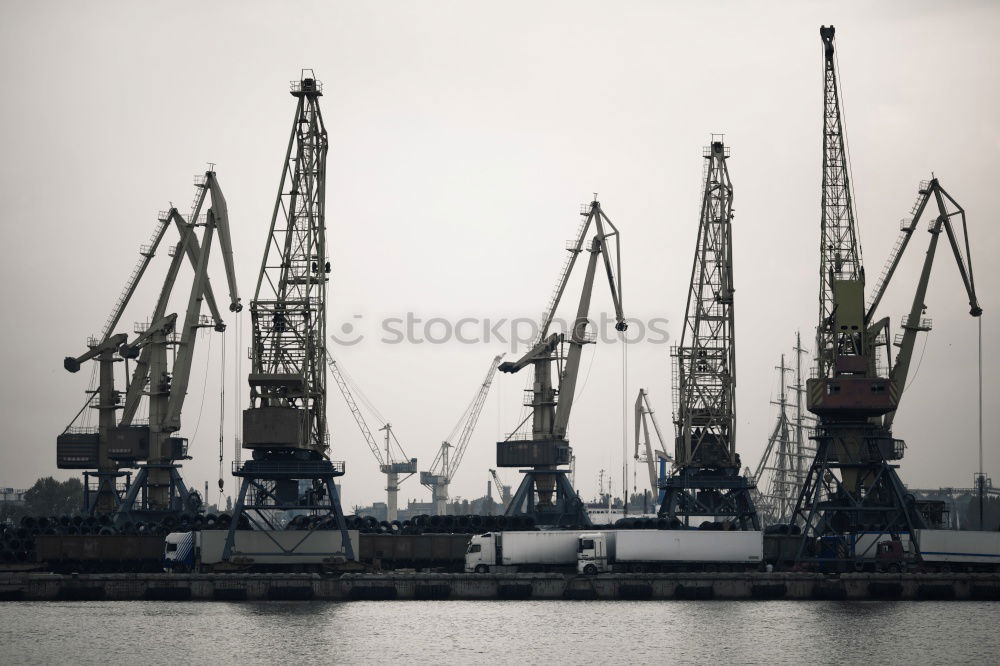 Similar – Port of Hamburg Industry