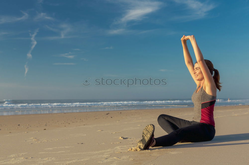 Similar – Image, Stock Photo Yeah… :-) Ocean Clouds