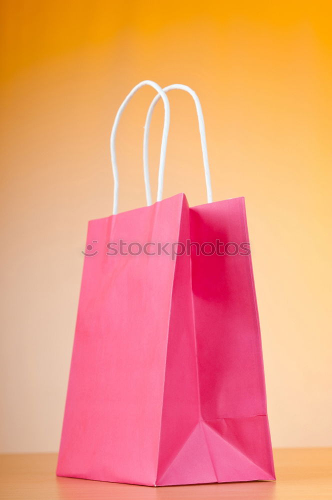 Similar – Paper bag full of black and red gifts