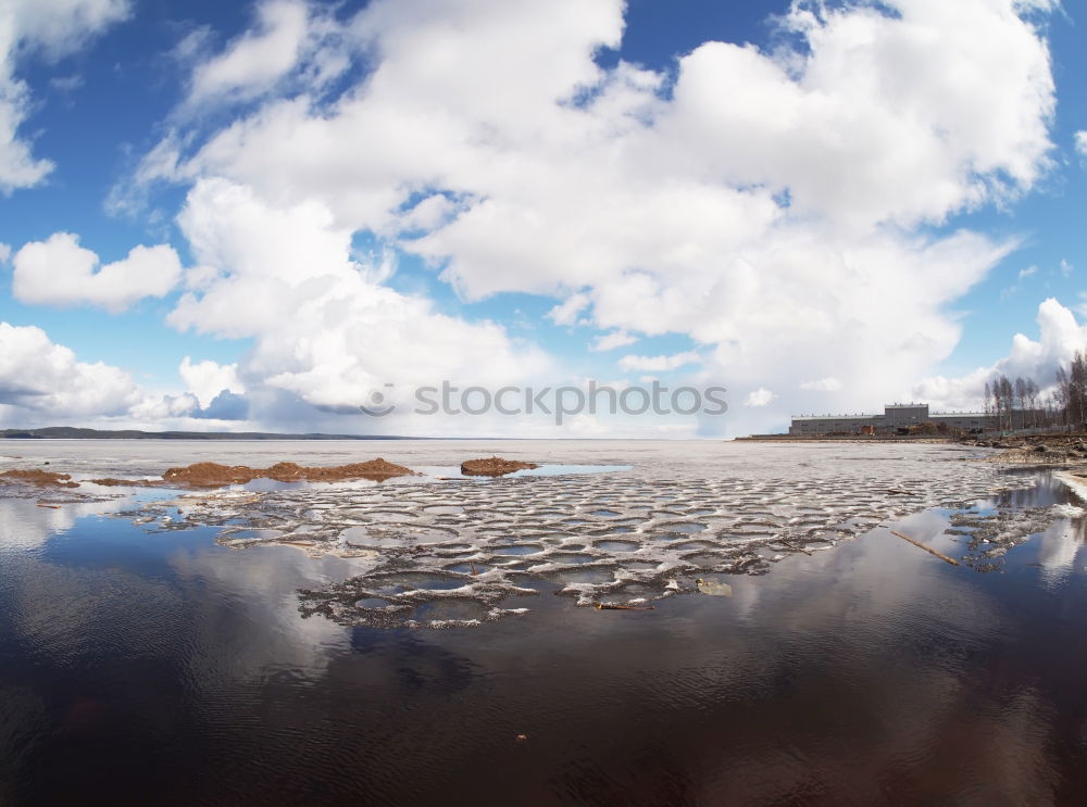 Similar – Image, Stock Photo Bodden Boddenlandscape NP