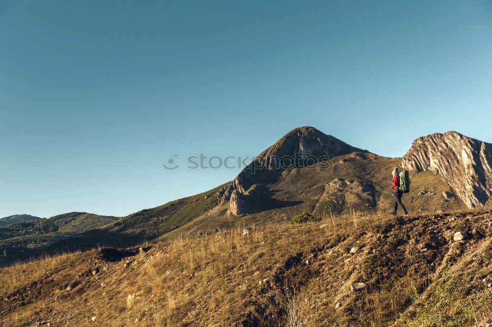 Similar – Image, Stock Photo Walking weather VII