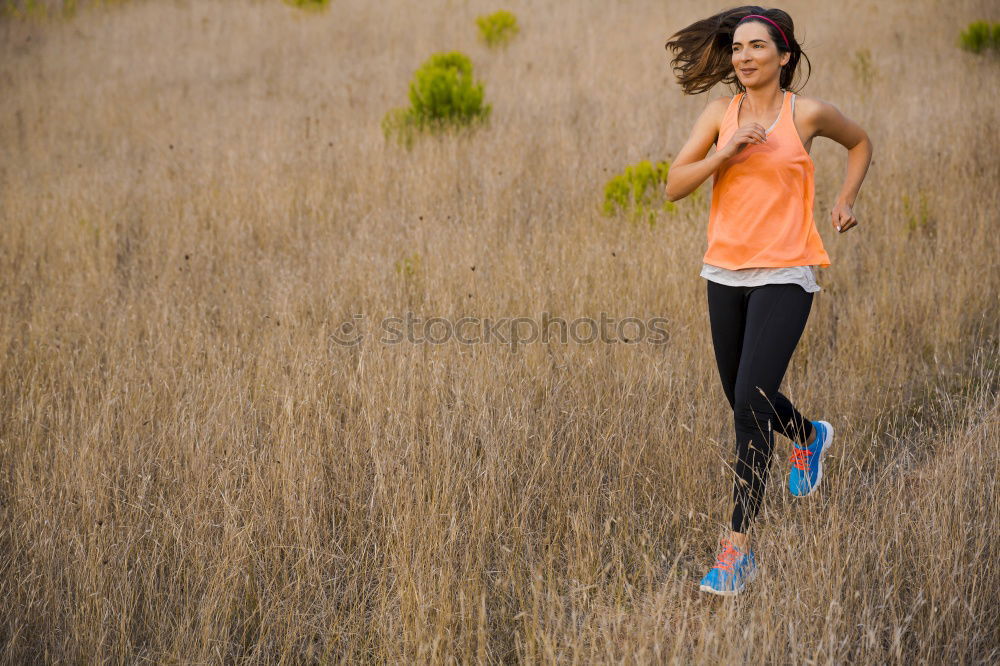 Happy runner Lifestyle Sun