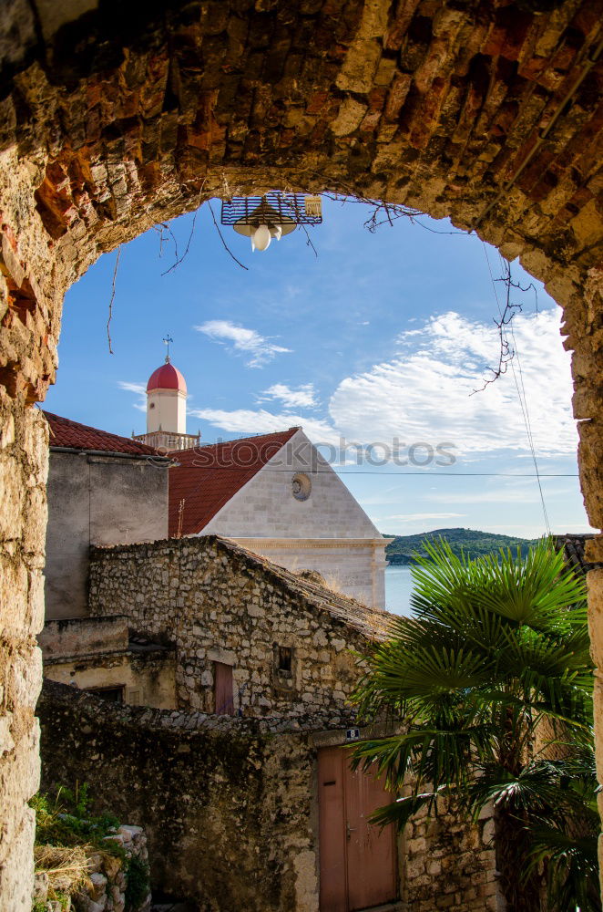 Image, Stock Photo Ingrown ruin in Old Perithia