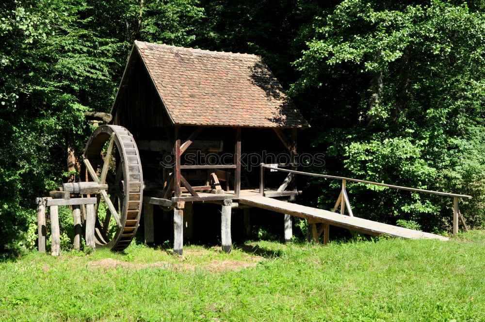 Similar – Foto Bild Hütte Holz Gras grün braun