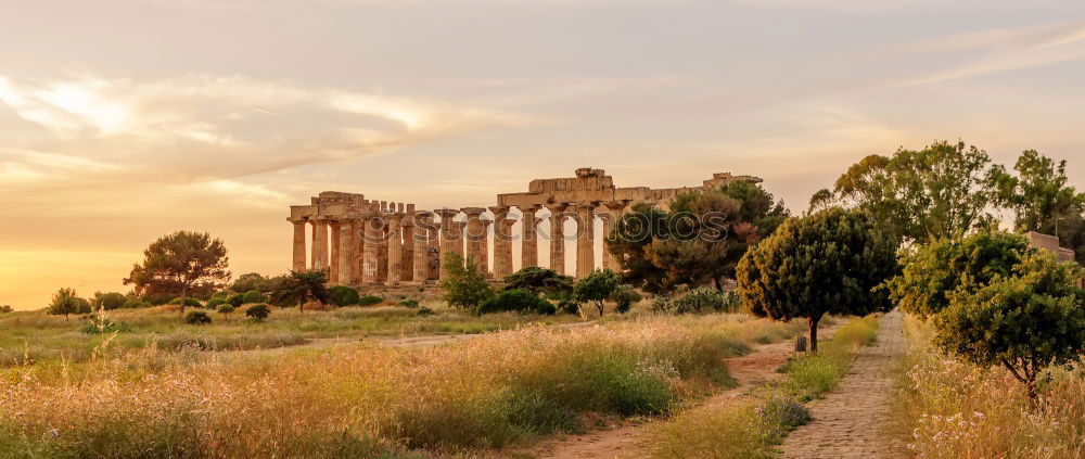 Similar – Image, Stock Photo Valley of the Temples in Agrigento, Sicily, Italy