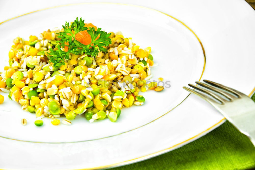 Similar – Image, Stock Photo Salad with Lettuce