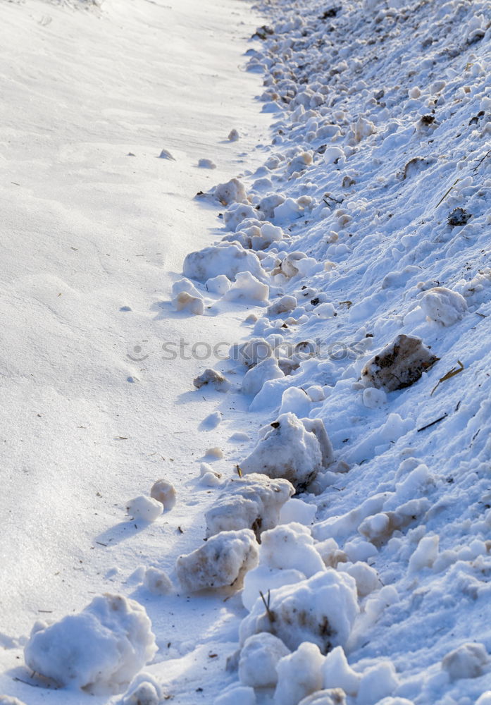 Image, Stock Photo Snow flying around