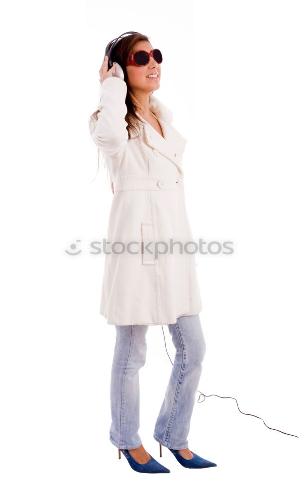 Similar – Image, Stock Photo Stylish young woman posing