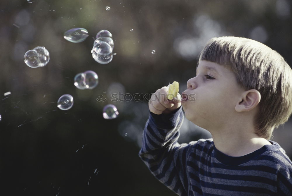 Soap Bubble Boy