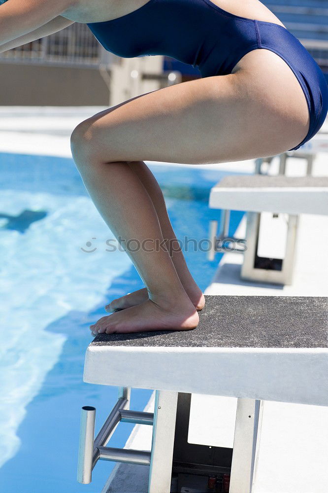 Similar – Image, Stock Photo outdoor pool Sports
