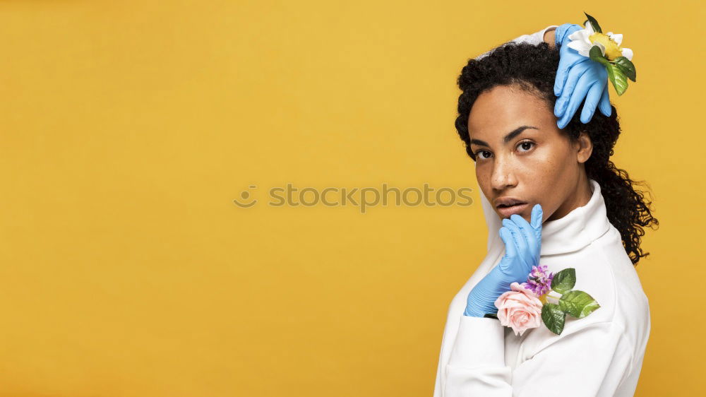 Similar – Image, Stock Photo Sensual woman posing in studio