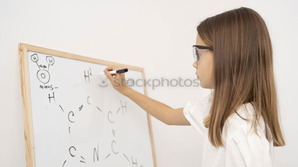 Similar – Image, Stock Photo Young teacher in an outdoor class