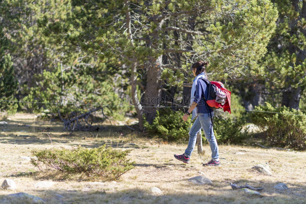 Similar – Image, Stock Photo Family hike