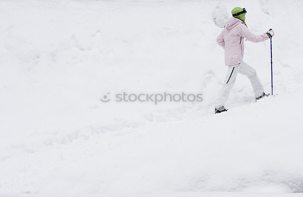 Similar – leichter Anstieg II Winter