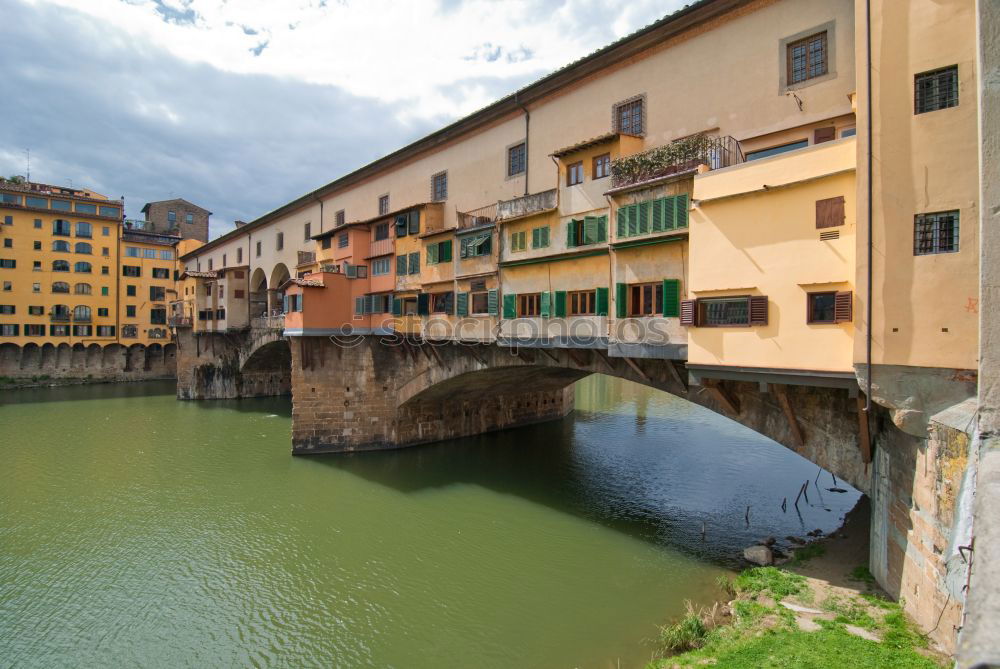 Similar – Image, Stock Photo stone bridge of an ancient village under cloudy sky