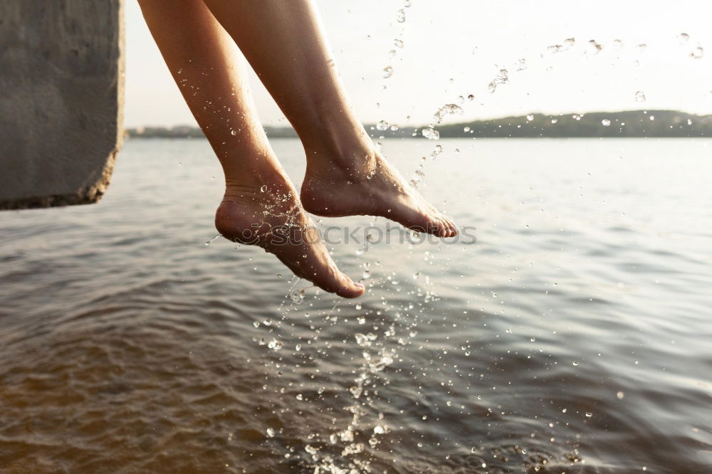 Image, Stock Photo Water splashes wet #1