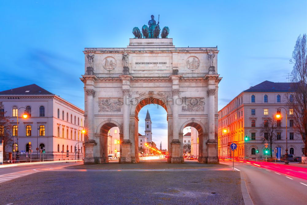 Similar – Image, Stock Photo Brandenburg Gate at night