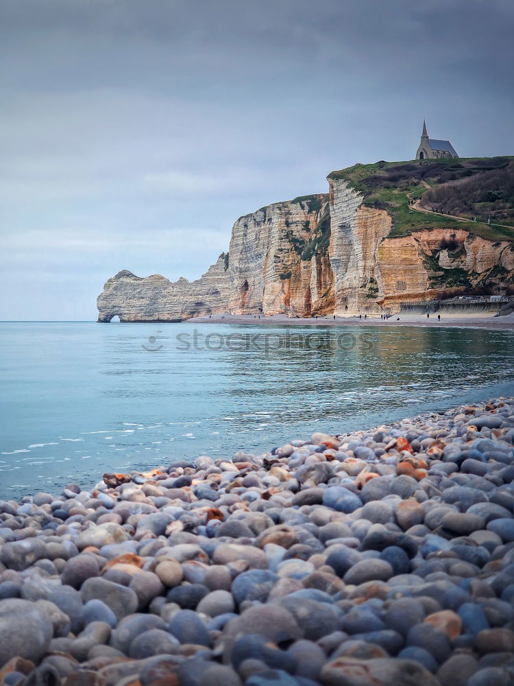 Image, Stock Photo etretat Nature Landscape