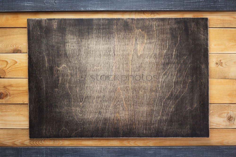 Similar – wooden empty chalk board