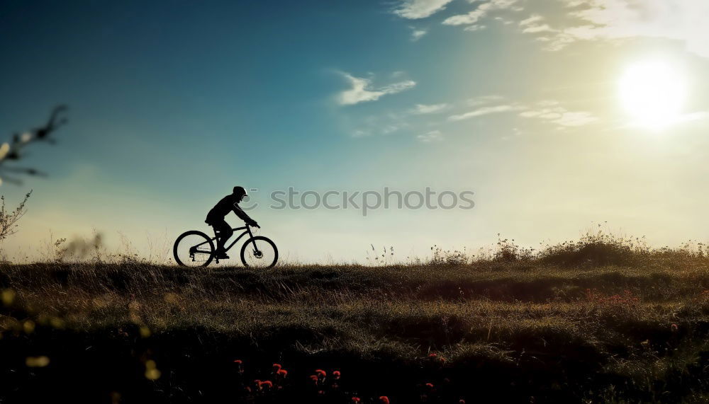 Similar – Image, Stock Photo Bicycle romance Healthy